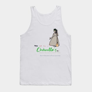 Cinderella's Crime Scene Cleanup -- Darkly Funny Fairy Tale Tank Top